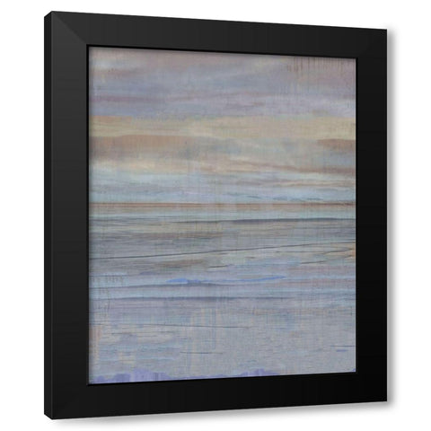 Dawn Black Modern Wood Framed Art Print with Double Matting by Wiley, Marta