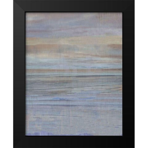 Dawn Black Modern Wood Framed Art Print by Wiley, Marta