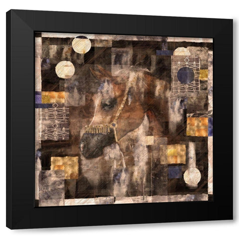 Classical Sail Puple Black Modern Wood Framed Art Print with Double Matting by Wiley, Marta