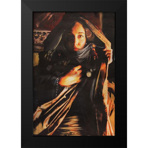 Wiley Sisters- Marta Wiley Black Modern Wood Framed Art Print by Wiley, Marta