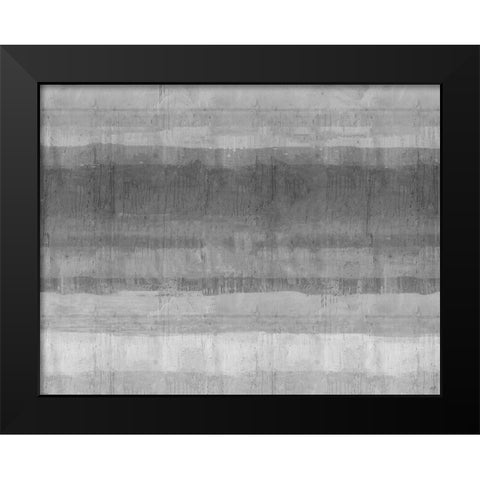 BandW Ocean Study Black Modern Wood Framed Art Print by Wiley, Marta