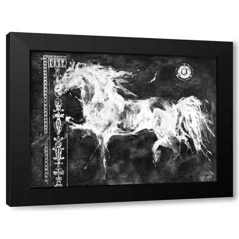 Lepa Zena XXVIIII Black Modern Wood Framed Art Print by Wiley, Marta