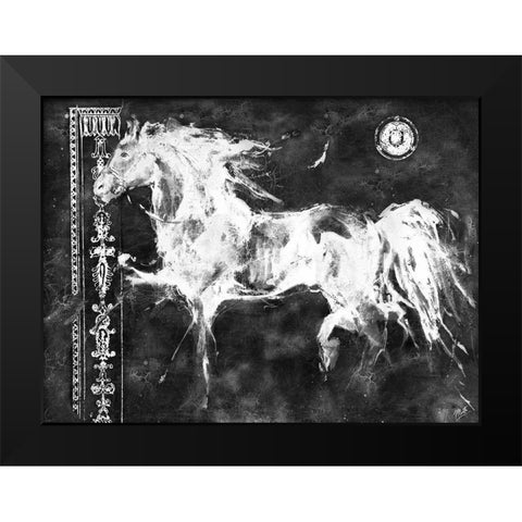 Lepa Zena XXVIIII Black Modern Wood Framed Art Print by Wiley, Marta