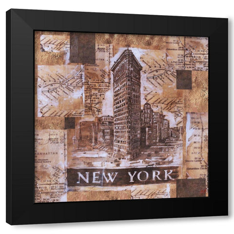 African Portrait V Black Modern Wood Framed Art Print with Double Matting by Wiley, Marta