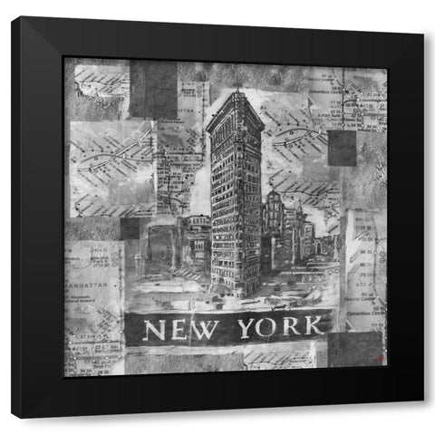 African Portrait VI Black Modern Wood Framed Art Print with Double Matting by Wiley, Marta