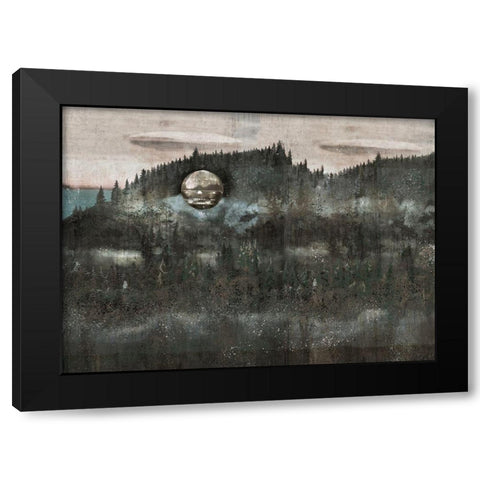 Black Modern Wood Framed Art Print with Double Matting by Wiley, Marta