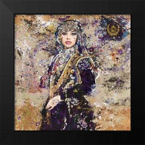 Afganistan VI Black Modern Wood Framed Art Print by Wiley, Marta