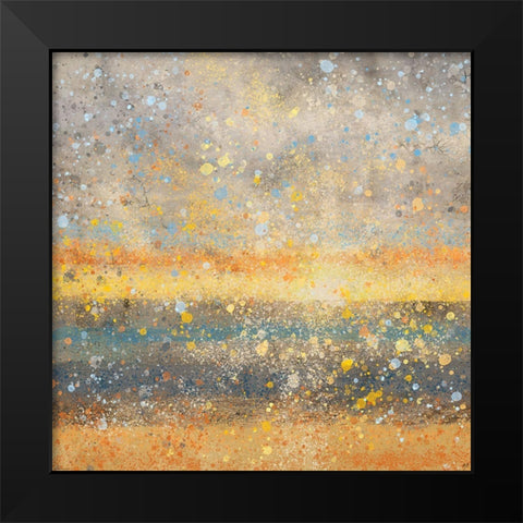Magical Sun II Black Modern Wood Framed Art Print by Wiley, Marta