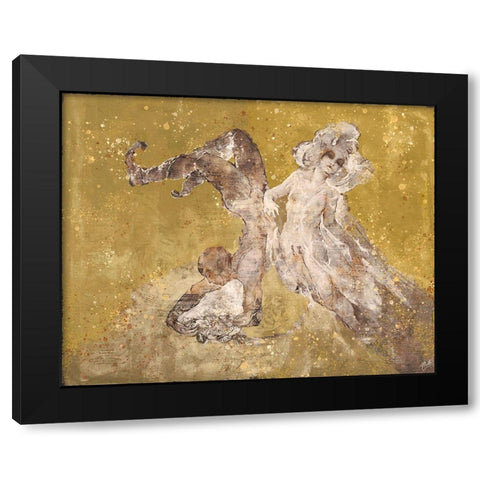 Shell boy V Black Modern Wood Framed Art Print with Double Matting by Wiley, Marta
