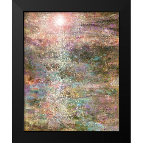 Lillies II Black Modern Wood Framed Art Print by Wiley, Marta