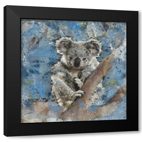 Koala II Black Modern Wood Framed Art Print by Wiley, Marta