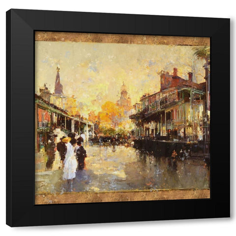 Glorious New Orleans IIII Black Modern Wood Framed Art Print by Wiley, Marta