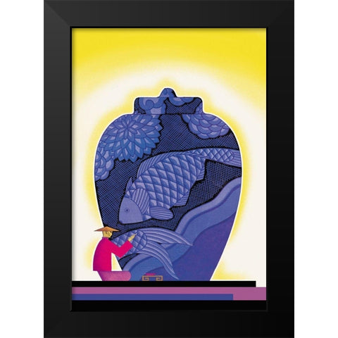 Craftsman, 1928 Black Modern Wood Framed Art Print by McIntosh, Frank