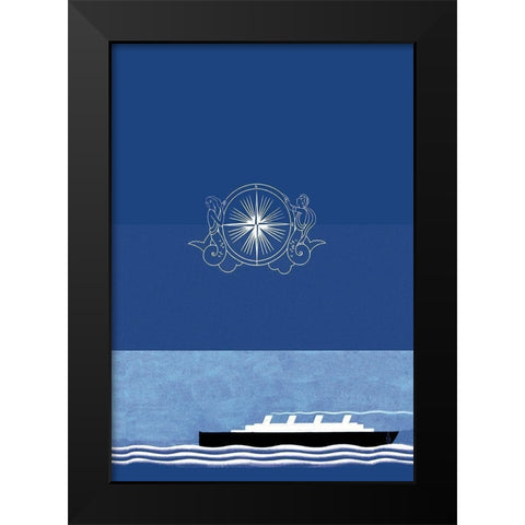 The Voyage Out No Title, 1931 Black Modern Wood Framed Art Print by McIntosh, Frank