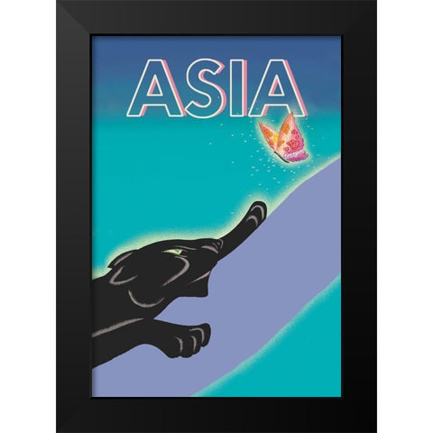 Bright Moment, 1932 Black Modern Wood Framed Art Print by McIntosh, Frank