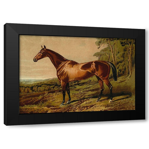 Fair Nell, 1900 Black Modern Wood Framed Art Print by Sidney, Samuel