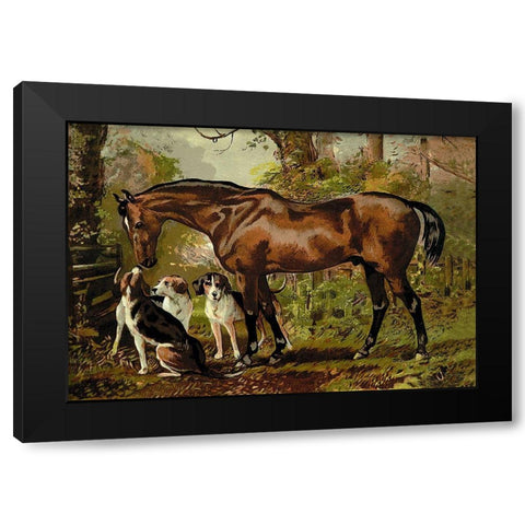 Freemason, 1900 Black Modern Wood Framed Art Print by Sidney, Samuel