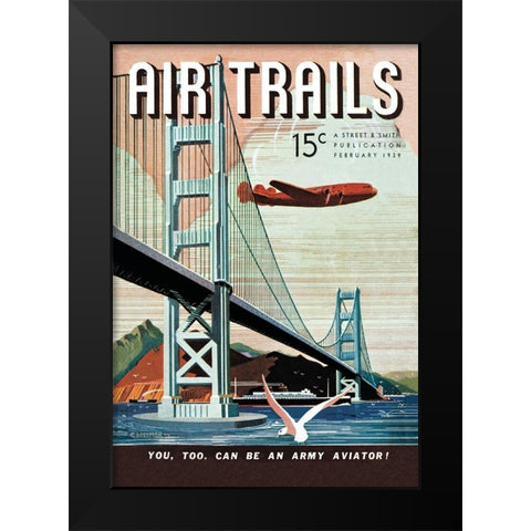 You, Too Can Be an Army Aviator, 1939 Black Modern Wood Framed Art Print by Unknown