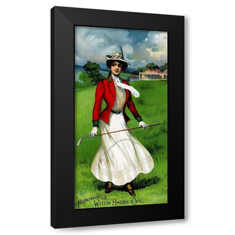 Humphreys Witch Hazel Oil Black Modern Wood Framed Art Print with Double Matting by Advertisement