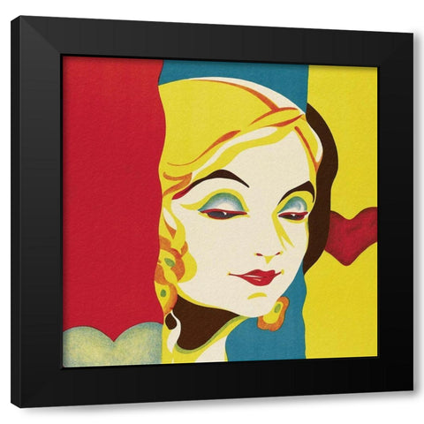 Vintage Film Posters: Seduction Erotik - Detail Black Modern Wood Framed Art Print with Double Matting by Unknown