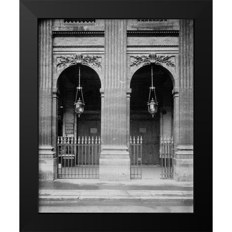 Paris, 1904-1905 - Palais-Royal Black Modern Wood Framed Art Print by Atget, Eugene