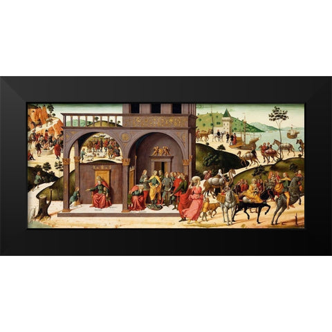 The Story of Joseph Black Modern Wood Framed Art Print by d''Antonio, Biagio