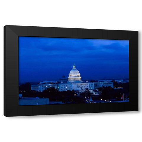 U.S. Capitol, Washington, D.C. #2 Black Modern Wood Framed Art Print with Double Matting by Highmith, Carol