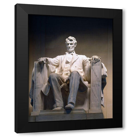 Lincoln Memorial, Washington, D.C. Black Modern Wood Framed Art Print by Highmith, Carol