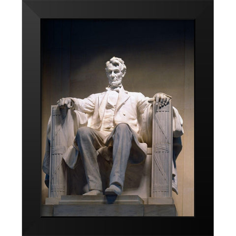 Lincoln Memorial, Washington, D.C. Black Modern Wood Framed Art Print by Highmith, Carol