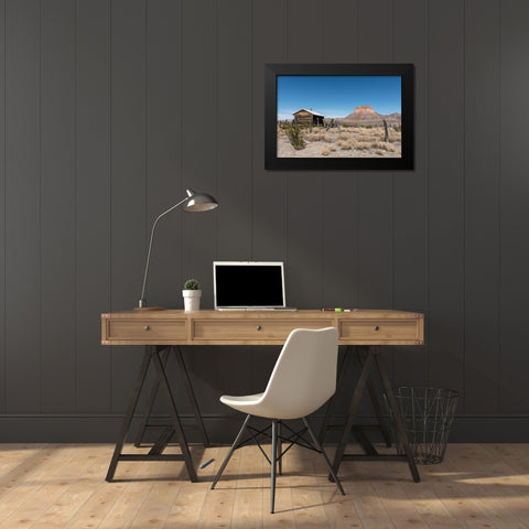 Scenery in Big Bend National Park, TX Black Modern Wood Framed Art Print by Highmith, Carol