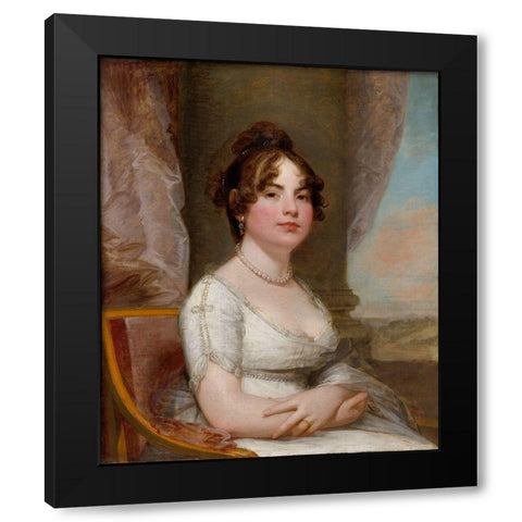 Elizabeth Beltzhoover Mason Black Modern Wood Framed Art Print by Stuart, Gilbert