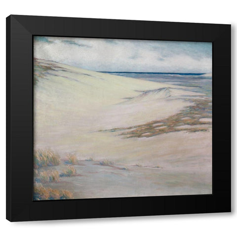 Over the Dunes Cape Cod Massachusetts Black Modern Wood Framed Art Print by Shackleton, Charles