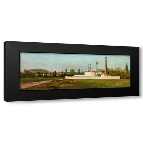 Industrial Plant Black Modern Wood Framed Art Print by Chintreuil, Antoine