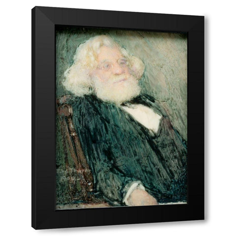 Parke Godwin 1900 Black Modern Wood Framed Art Print with Double Matting by Thayer, Theodora W.