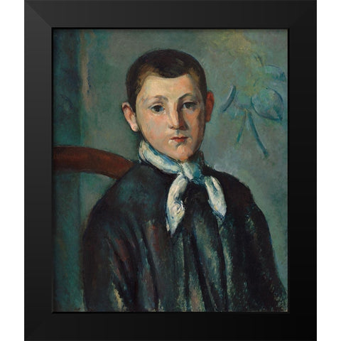 Louis Guillaume Black Modern Wood Framed Art Print by Cezanne, Paul