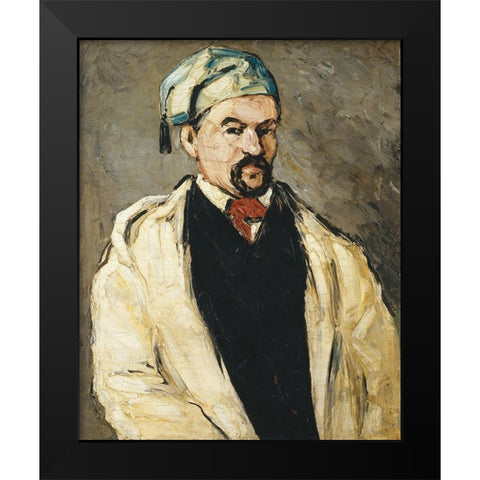 Antoine Dominique Sauveur AubertÂ  Black Modern Wood Framed Art Print by Cezanne, Paul