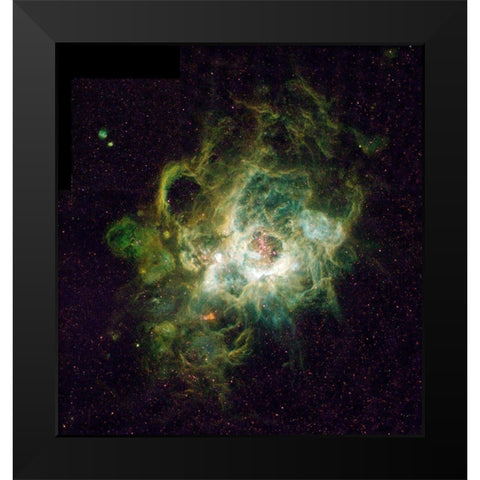 Nursery of New Stars Black Modern Wood Framed Art Print by NASA