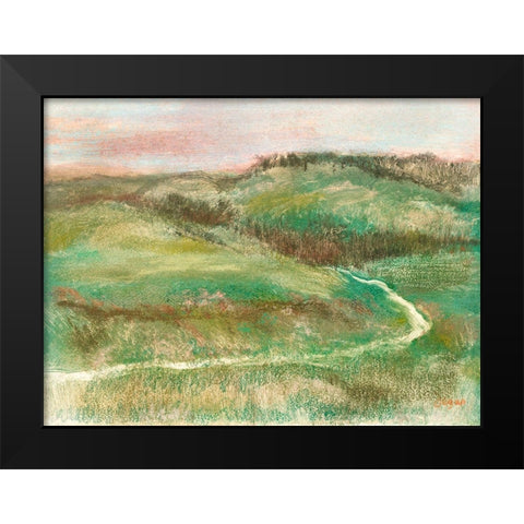 16 Black Modern Wood Framed Art Print by Degas, Edgar