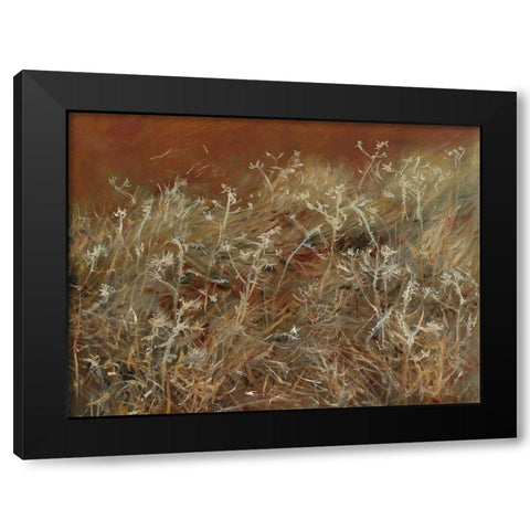 Thistles Black Modern Wood Framed Art Print by Sargent, John Singer