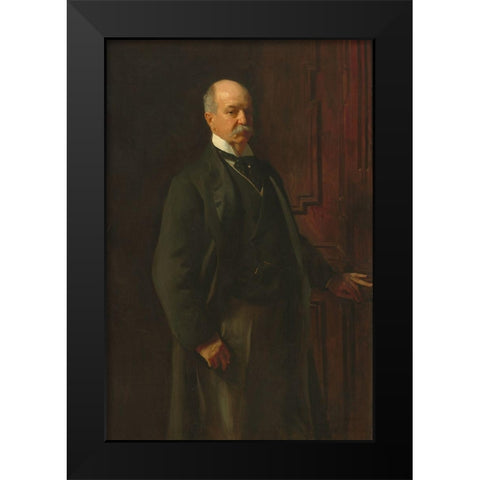 Peter A. B. Widener Black Modern Wood Framed Art Print by Sargent, John Singer