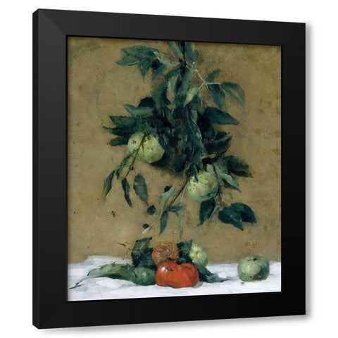Fruit Black Modern Wood Framed Art Print with Double Matting by Weir, J Alden