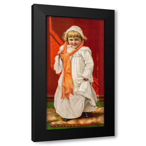 Good Morning Black Modern Wood Framed Art Print with Double Matting by The Great Atlantic & Pacific Tea Company