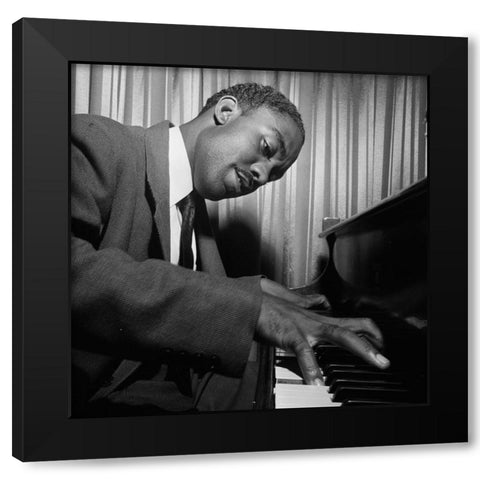 John Malachi-Washington-D.C. Black Modern Wood Framed Art Print with Double Matting by Gottlieb, William