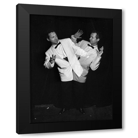 Portrait of King Guion-between 1938 and 1949 Black Modern Wood Framed Art Print with Double Matting by Gottlieb, William