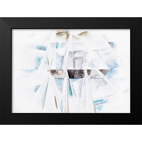 Bermuda No. 2-The Schooner Black Modern Wood Framed Art Print by Demuth, Charles
