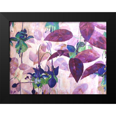 Awakening of Spring Black Modern Wood Framed Art Print by Ghanooni, Sarah
