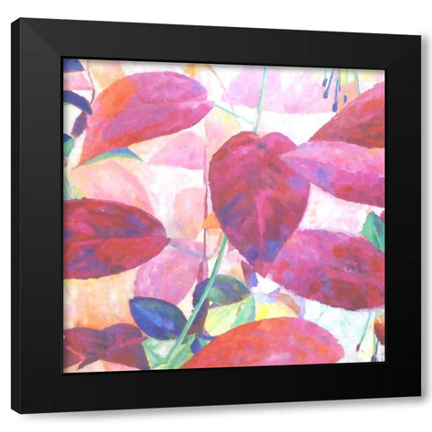 Colors of the Wind Black Modern Wood Framed Art Print by Ghanooni, Sarah