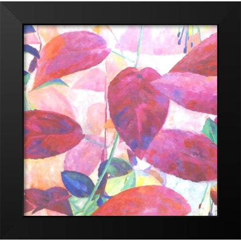 Colors of the Wind Black Modern Wood Framed Art Print by Ghanooni, Sarah