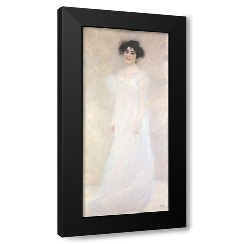 Serena Pulitzer Lederer Black Modern Wood Framed Art Print with Double Matting by Klimt, Gustav