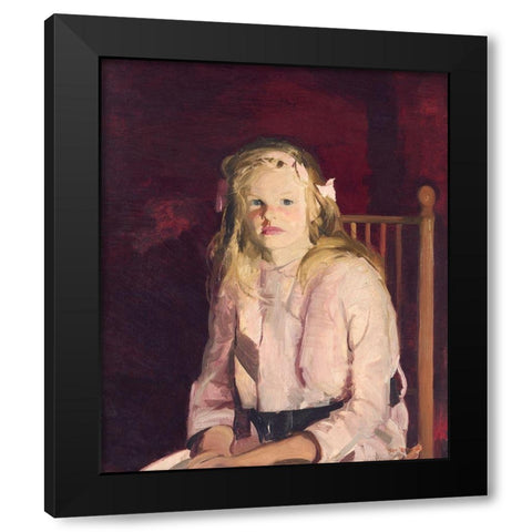 Julie Hudson Black Modern Wood Framed Art Print by Bellows, George